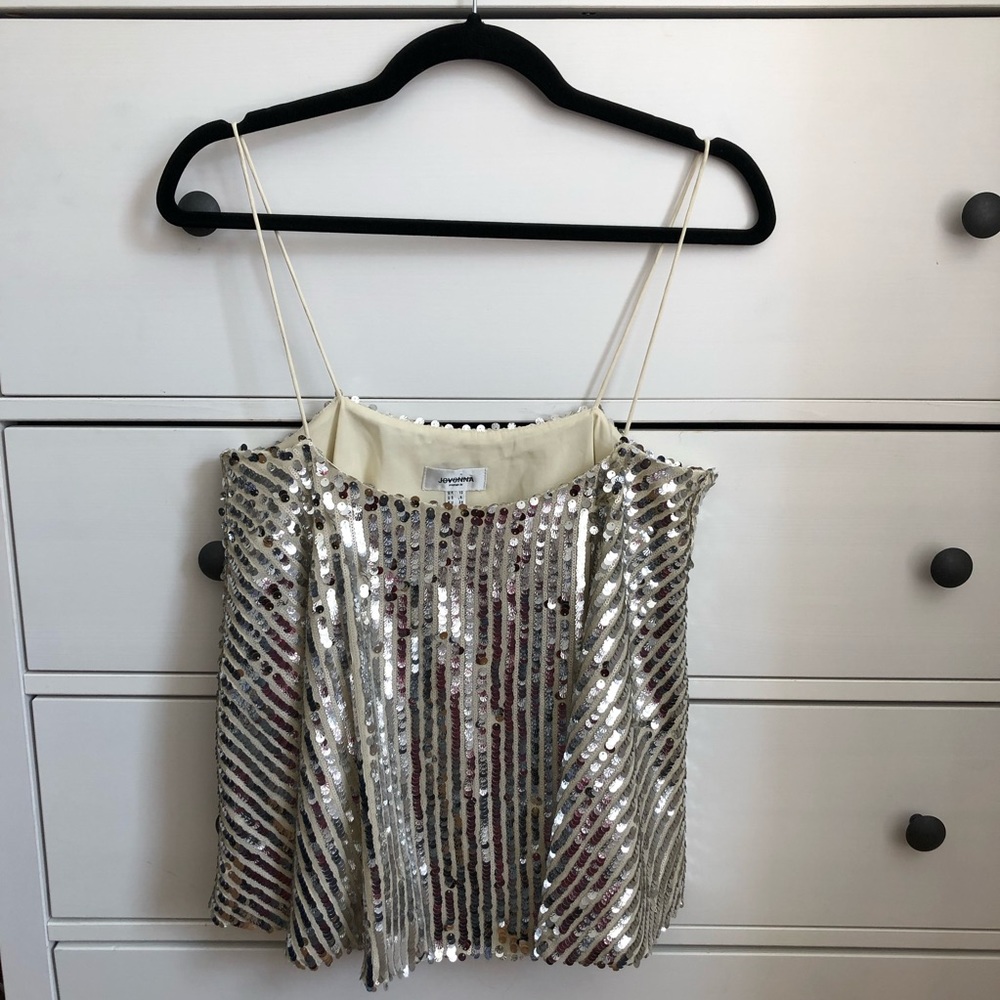 Jovonna Sequin Swing Tank